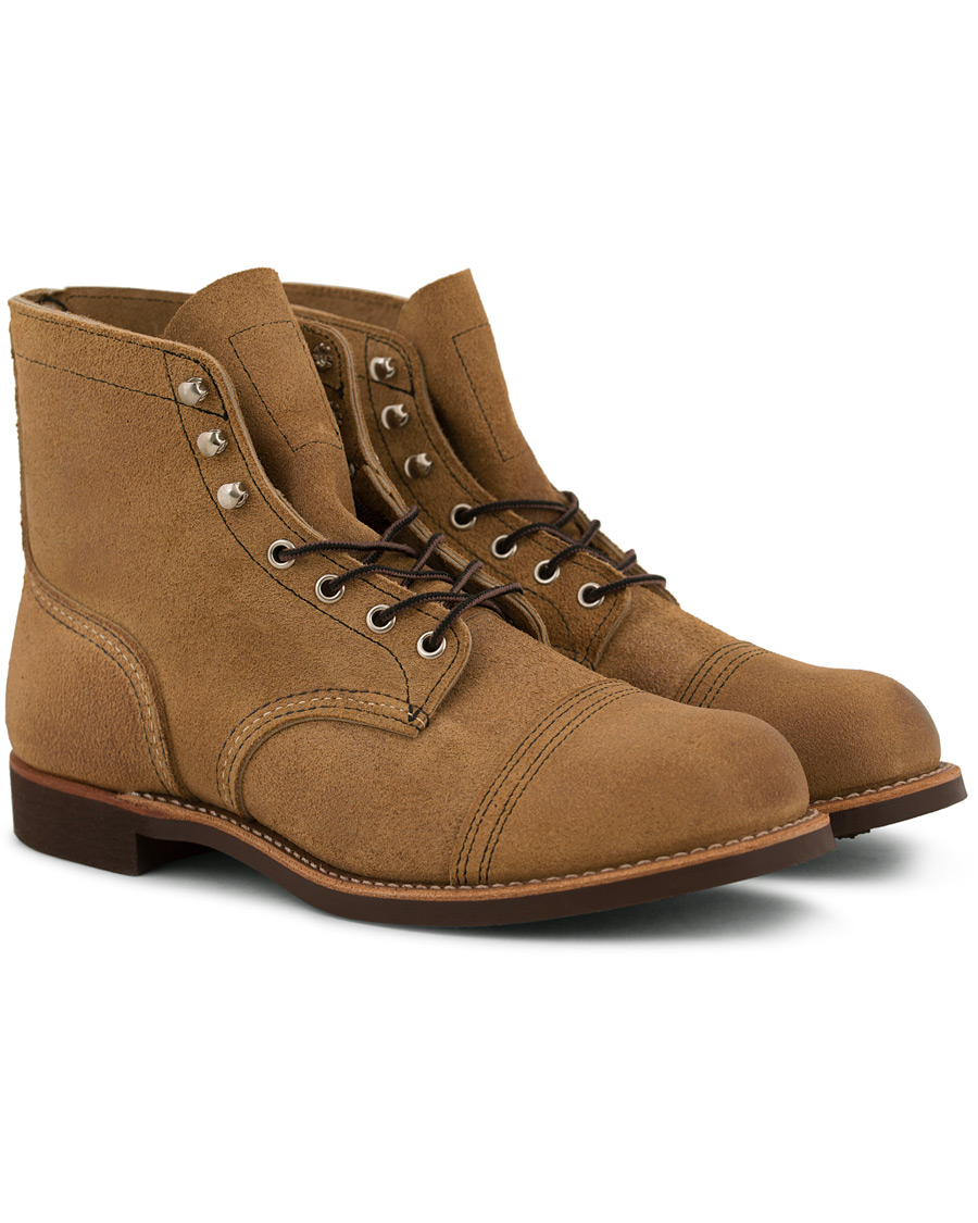 Heren | Red Wing Shoes Iron Ranger Boot Hawthorne Muleskin Leather | Red Wing Shoes | Iron Ranger Boot Hawthorne Muleskin Leather