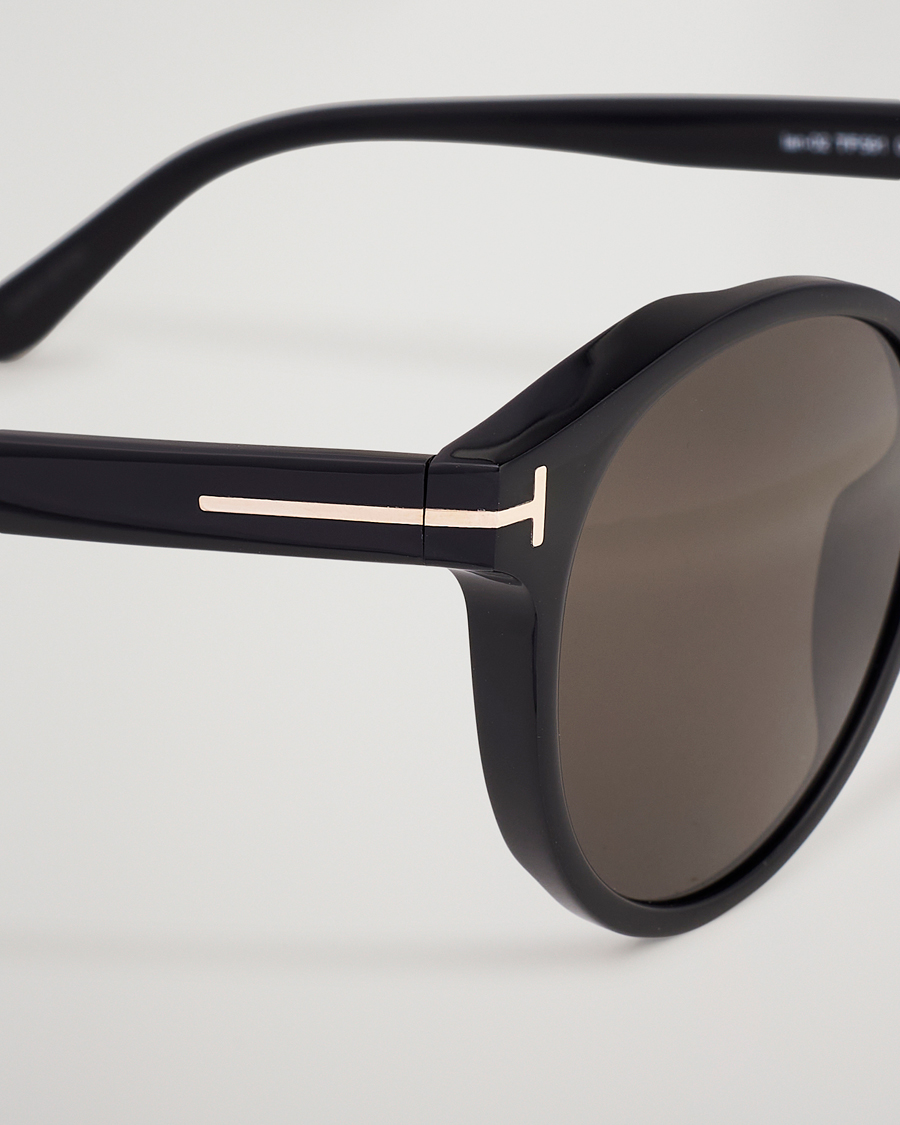 Heren | Zonnebrillen | Tom Ford | Ian FT0591 Sunglasses Shiny Black
