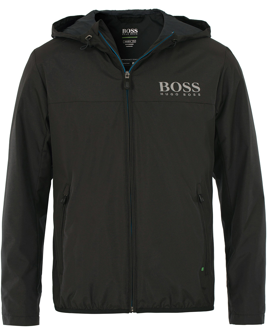 Heren | Jassen | BOSS GREEN | BOSS Athleisure Jeltech Hooded Jacket Black