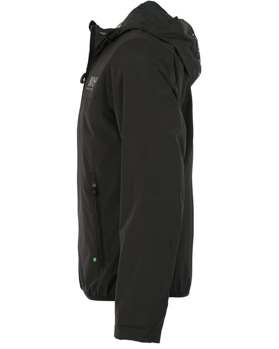 Heren | Jassen | BOSS GREEN | BOSS Athleisure Jeltech Hooded Jacket Black