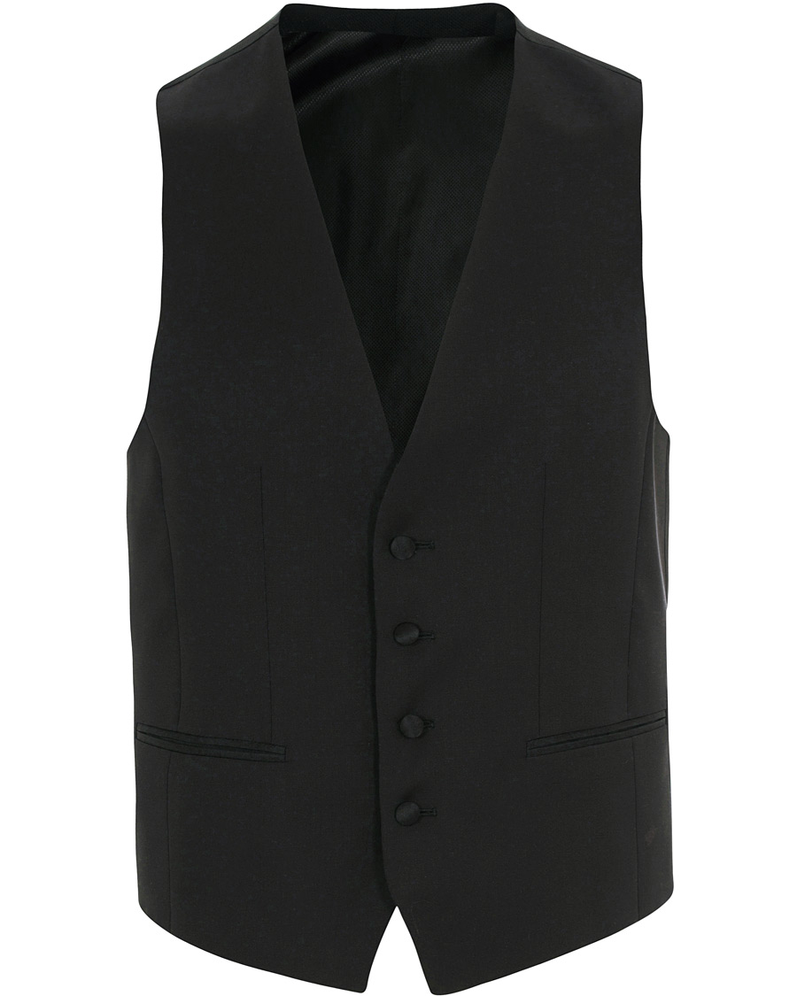 Heren | Blazers | BOSS BLACK | BOSS Wesley Tuxedo Waistcoat Black