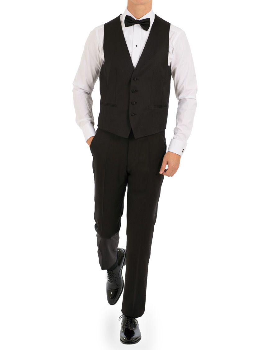 Heren | Blazers | BOSS BLACK | BOSS Wesley Tuxedo Waistcoat Black