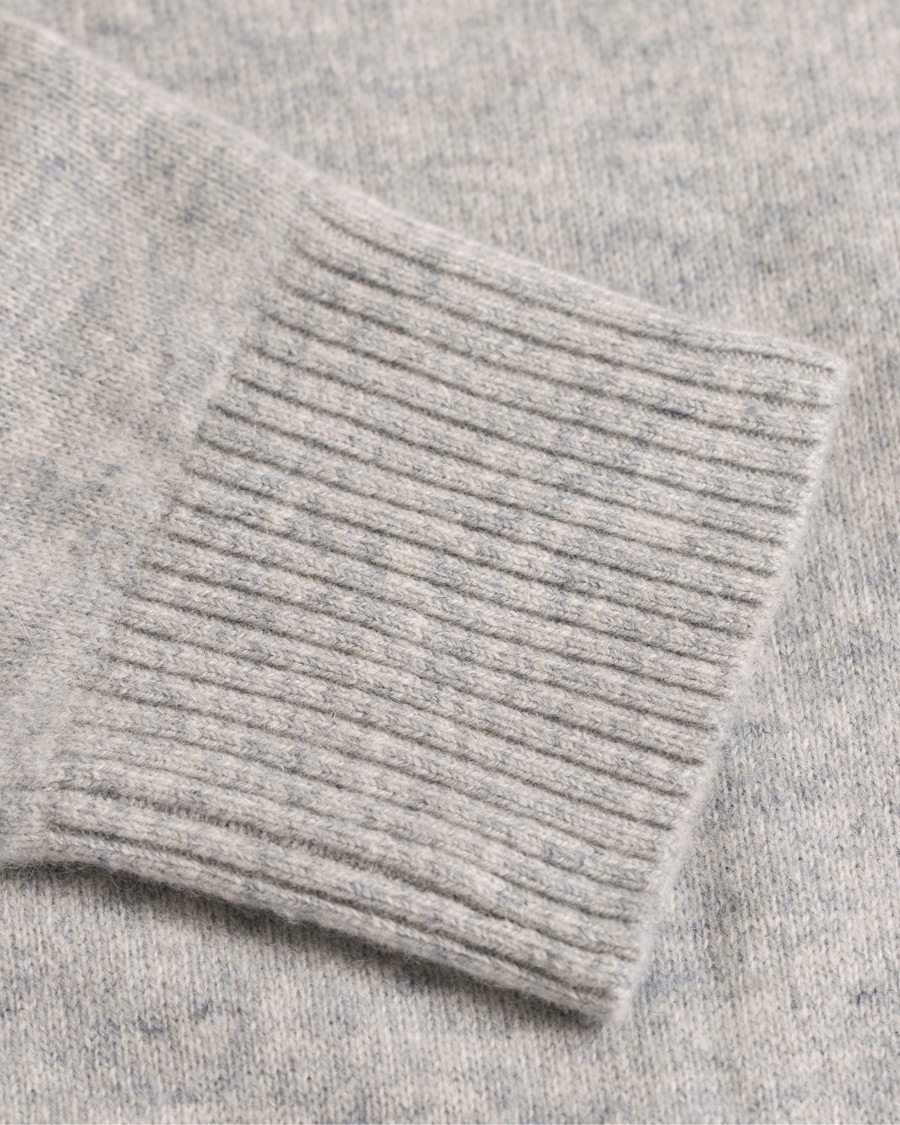 J.Lindeberg Cashmere Crew Neck Grey Melange