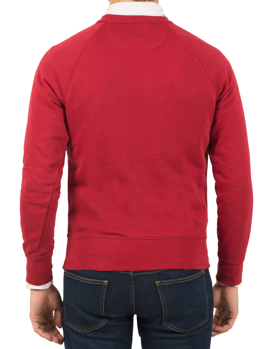 Heren | Truien | GANT | Shield Crew Neck Sweat Dark Red