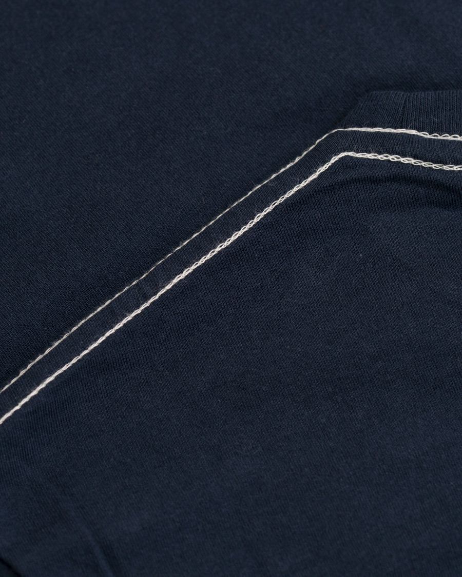 Heren | T-shirts | GANT | New Haven Crew Neck Tee Evening Blue