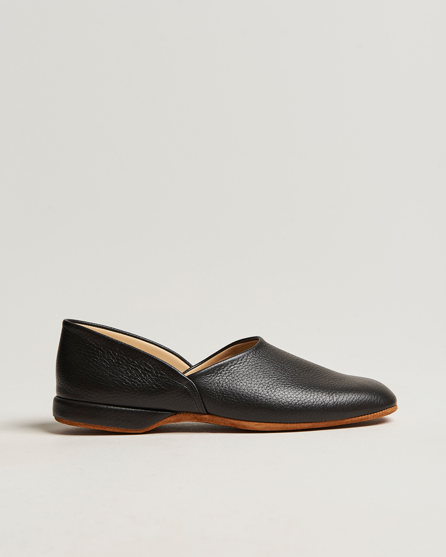 Heren | Sandalen slides | Crockett & Jones | Grecian Home Slipper Black