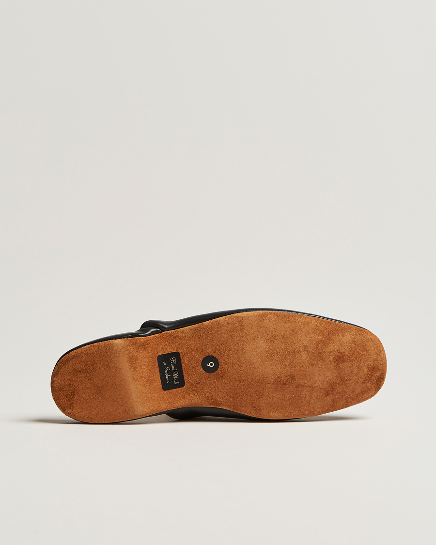 Heren | Sandalen slides | Crockett & Jones | Mule Calf Home Slipper Black