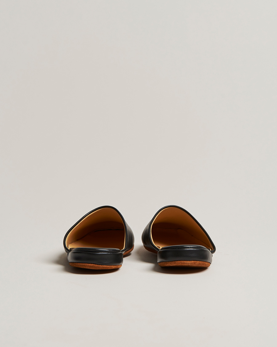 Heren | Sandalen slides | Crockett & Jones | Mule Calf Home Slipper Black