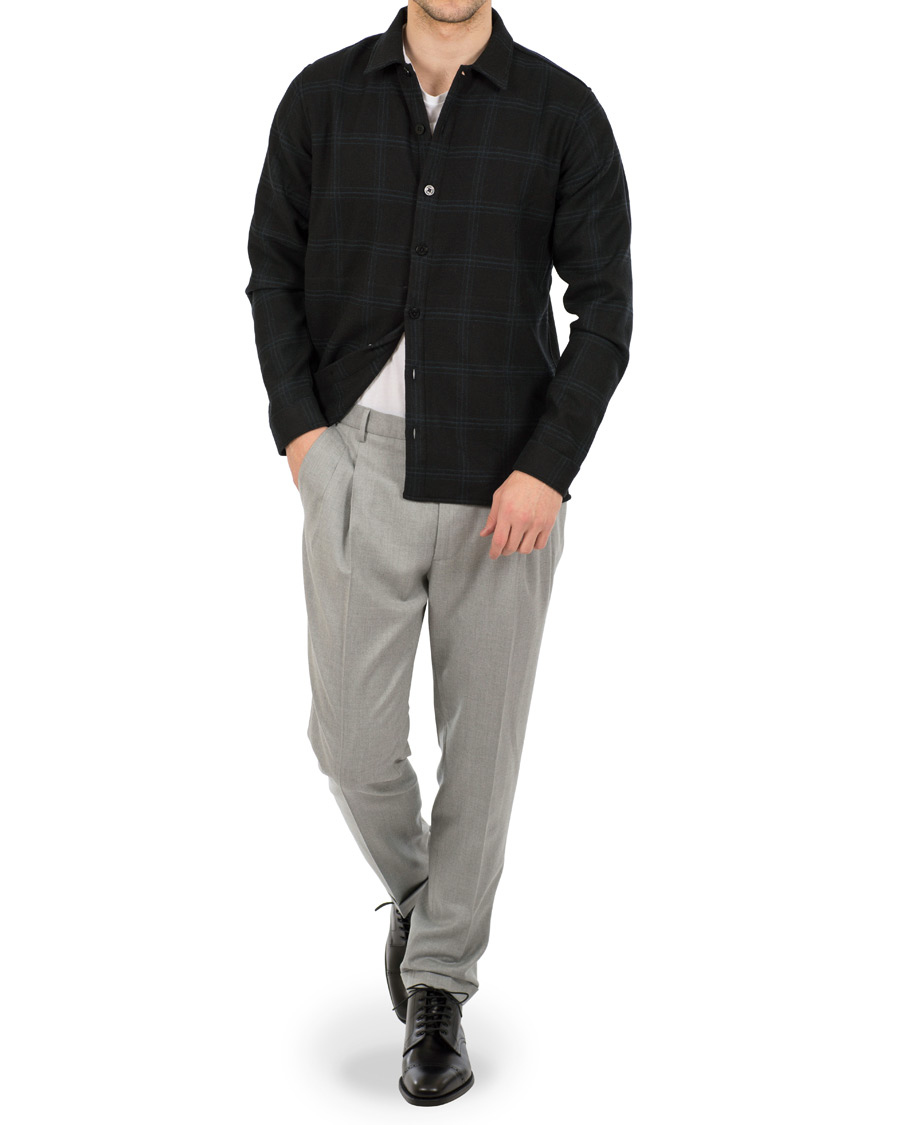Heren | Jassen | Norse Projects | Jens Wool Overshirt Black