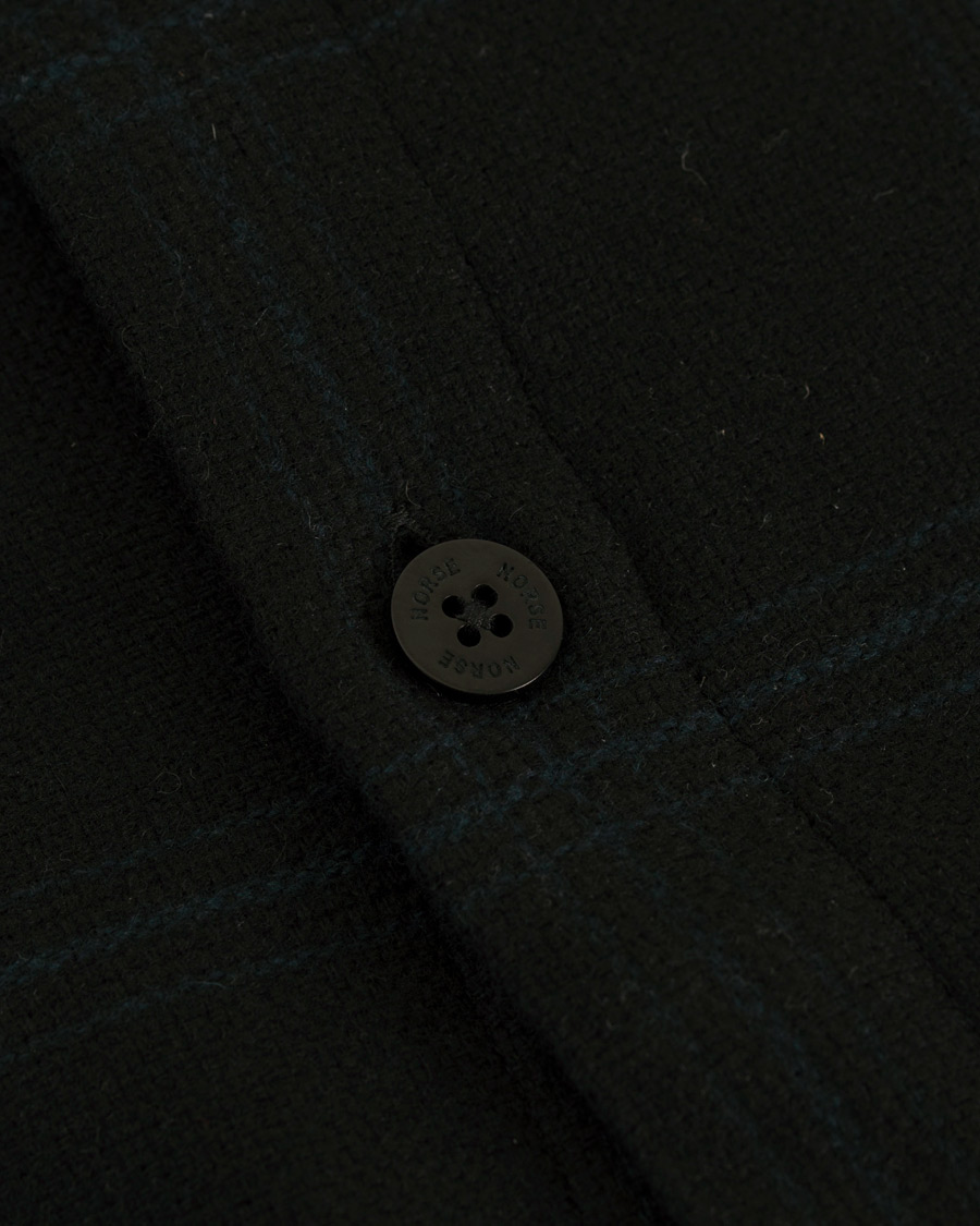 Heren | Jassen | Norse Projects | Jens Wool Overshirt Black