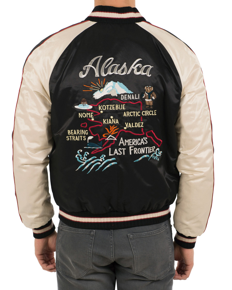 Heren | Jassen | Polo Ralph Lauren | Baseball Bear Jacket Black/White