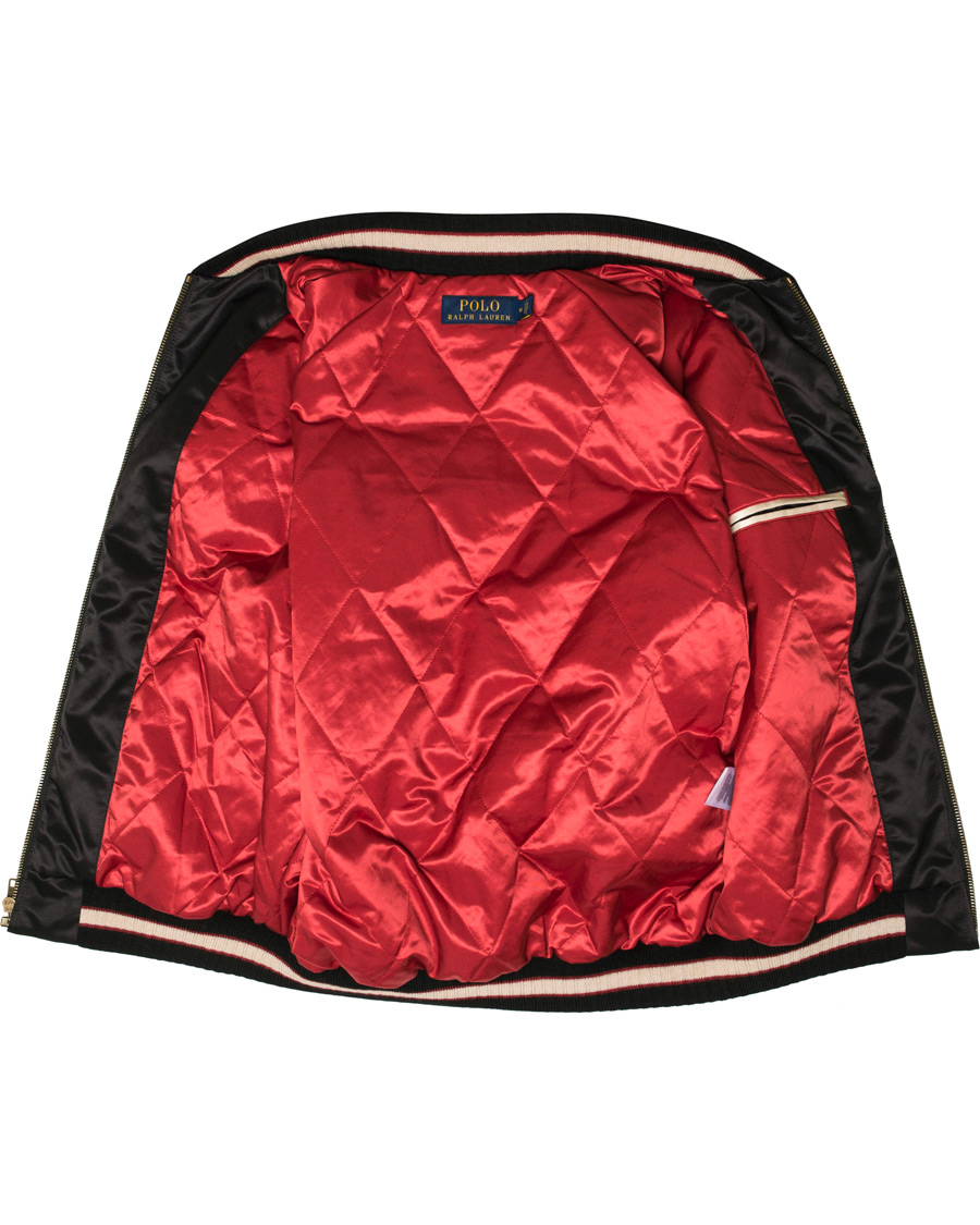 Heren | Jassen | Polo Ralph Lauren | Baseball Bear Jacket Black/White