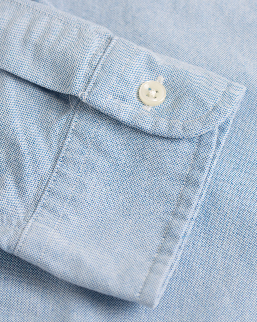 Heren | Overhemden | Polo Ralph Lauren | Slim Fit Shirt Oxford White Blue