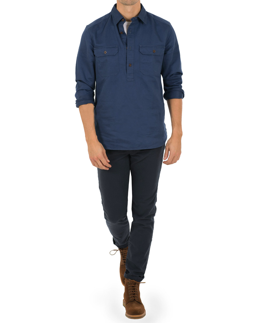 Heren | Overhemden | R.M.Williams | Murpheys Brigalow Shirt Navy