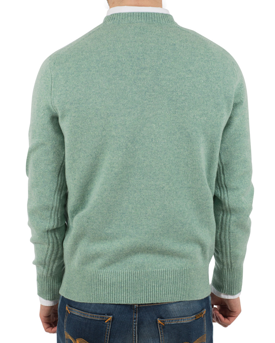 Heren | Truien | rag & bone | Victor Lambswool Crew Sea Foam Green