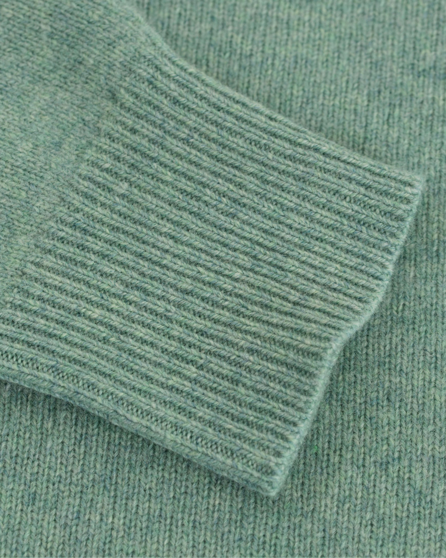Heren | Truien | rag & bone | Victor Lambswool Crew Sea Foam Green