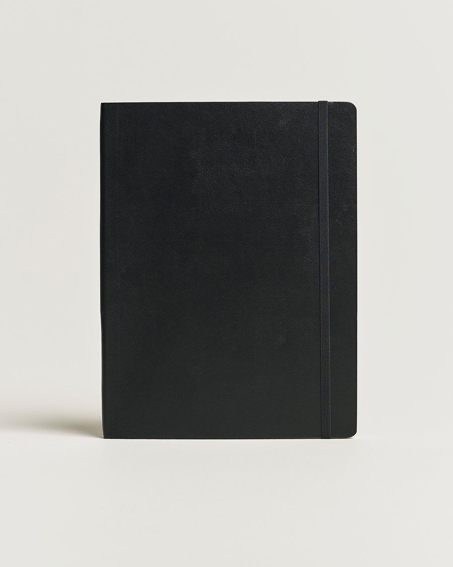 Heren | Notitieboekjes | Moleskine | Plain Soft Notebook Pocket XL Black