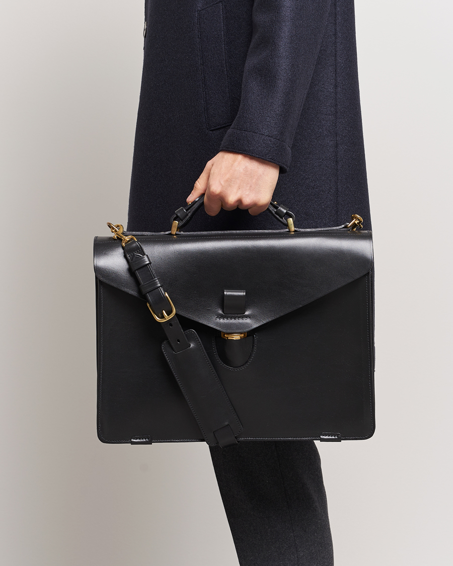 Heren | Tijdloze klassiekers | Tärnsjö Garveri | TG1873 Briefcase Black