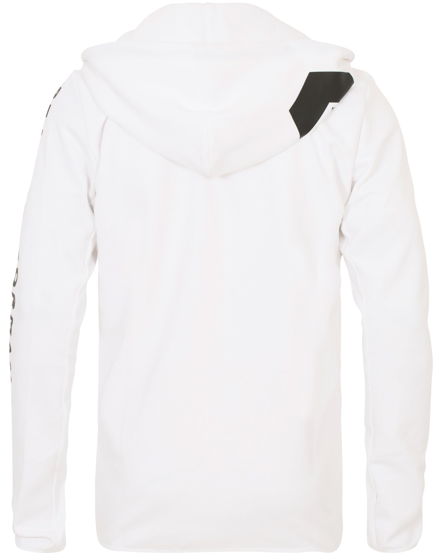 Heren | Truien | Peak Performance | Tech Full Zip Hoodie White