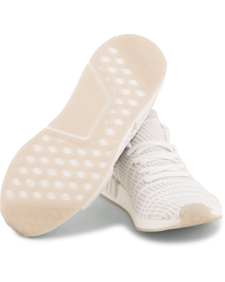 Heren | adidas Originals NMD_R1 Primeknit Running Sneaker White | adidas Originals | NMD_R1 Primeknit Running Sneaker White