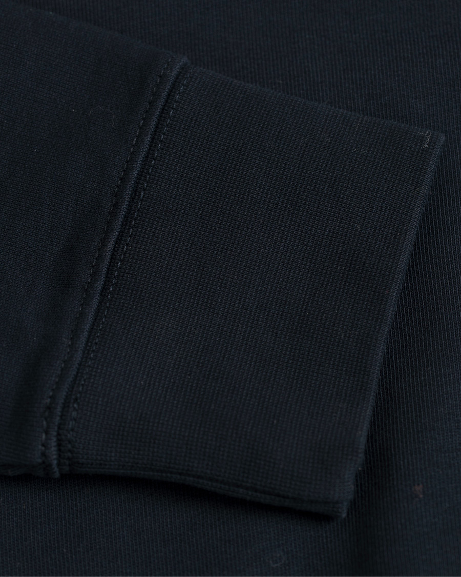 Heren | Truien | Vince | Side Zip Crew Neck Sweatshirt New Coastal Blue