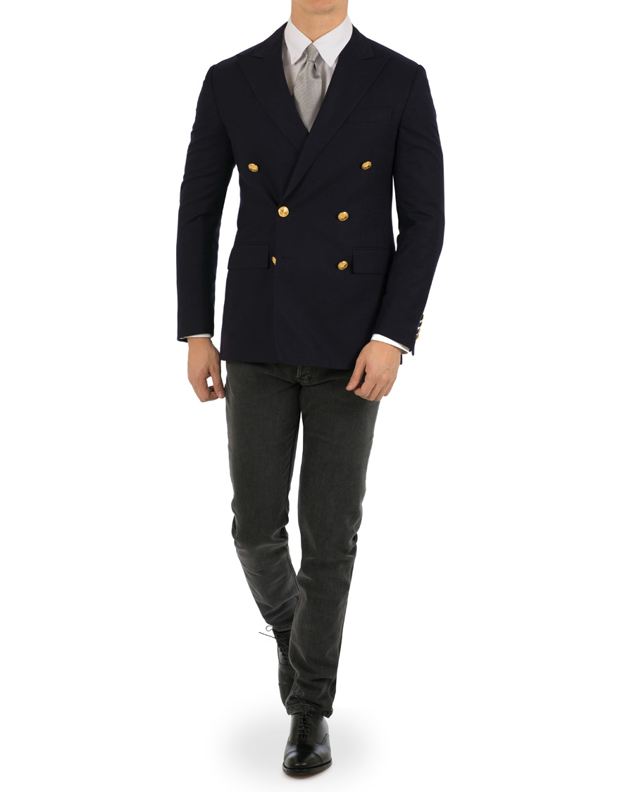 Heren | Blazers | Polo Ralph Lauren | Polo Double Breasted Wool Club Blazer Navy