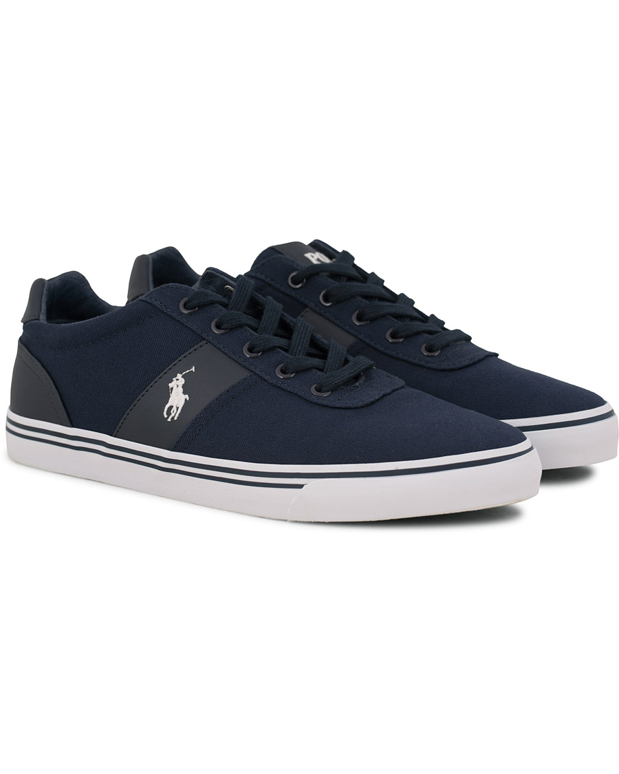 Heren | Polo Ralph Lauren Hanford Canvas Sneaker Navy | Polo Ralph Lauren | Hanford Canvas Sneaker Navy