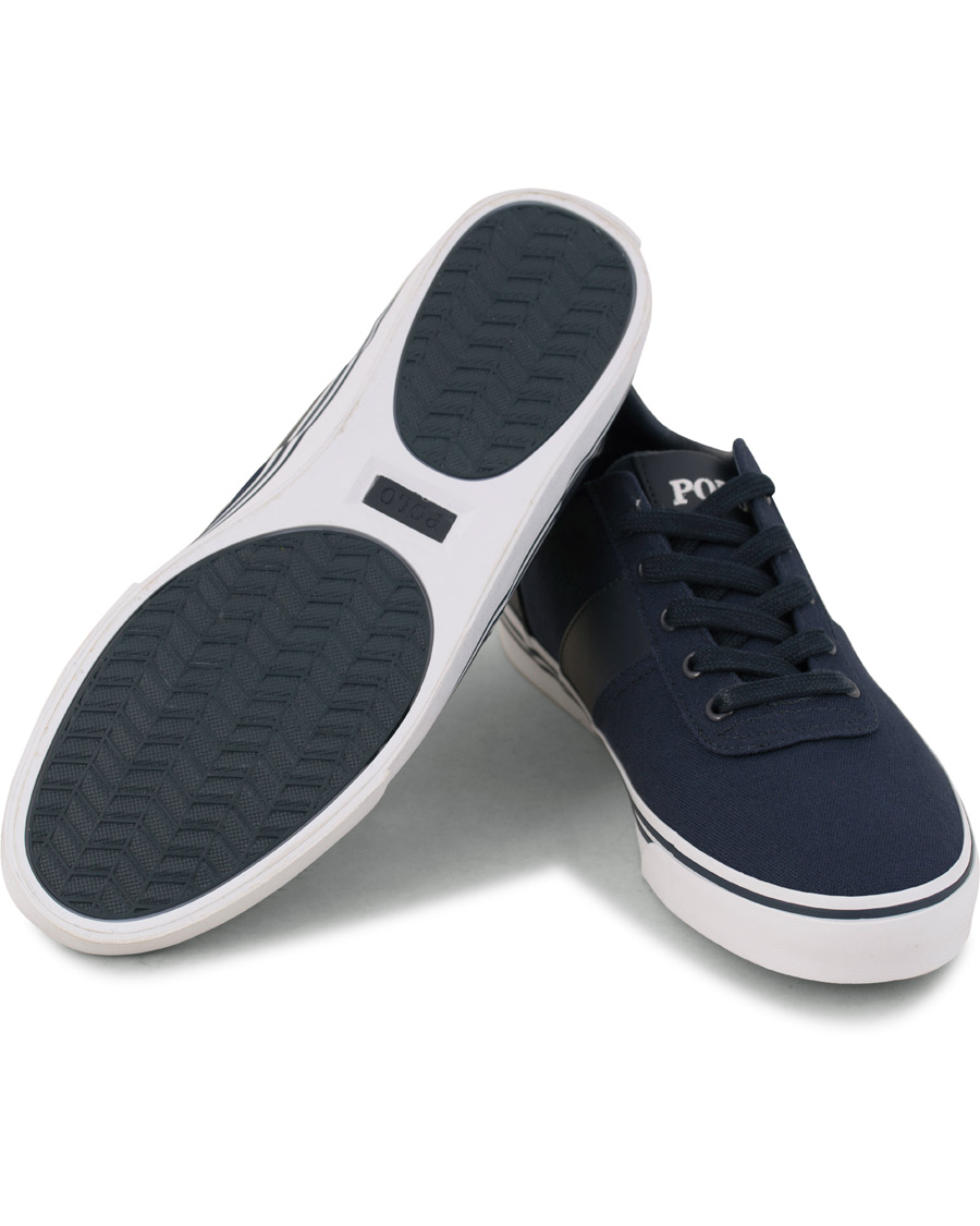 Heren | Polo Ralph Lauren Hanford Canvas Sneaker Navy | Polo Ralph Lauren | Hanford Canvas Sneaker Navy
