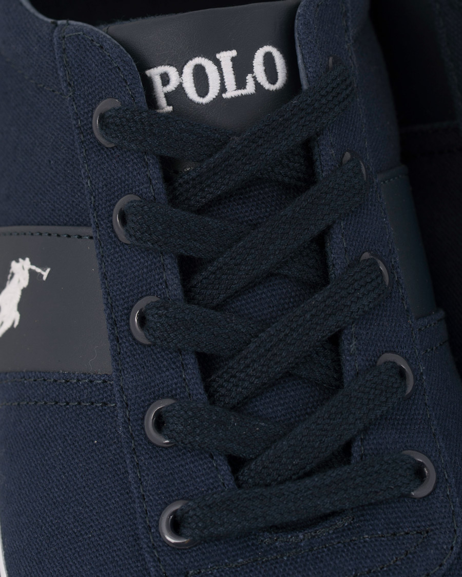 Heren | Polo Ralph Lauren Hanford Canvas Sneaker Navy | Polo Ralph Lauren | Hanford Canvas Sneaker Navy