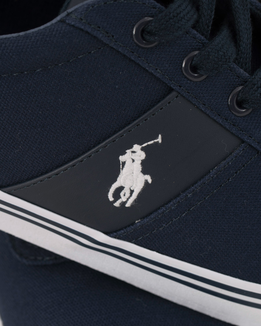 Heren | Polo Ralph Lauren Hanford Canvas Sneaker Navy | Polo Ralph Lauren | Hanford Canvas Sneaker Navy