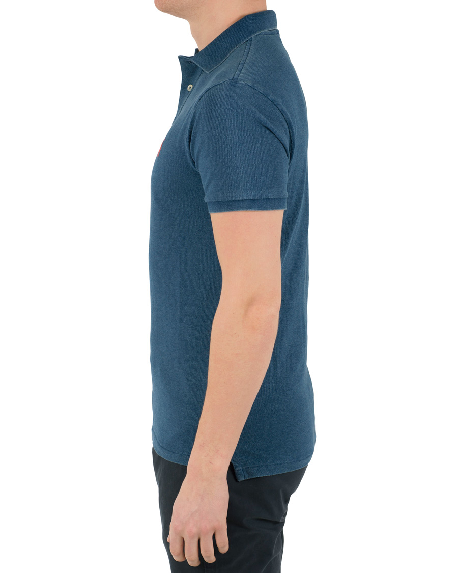 Heren | Polo's | Polo Ralph Lauren | Slim Fit Polo Medium Indigo