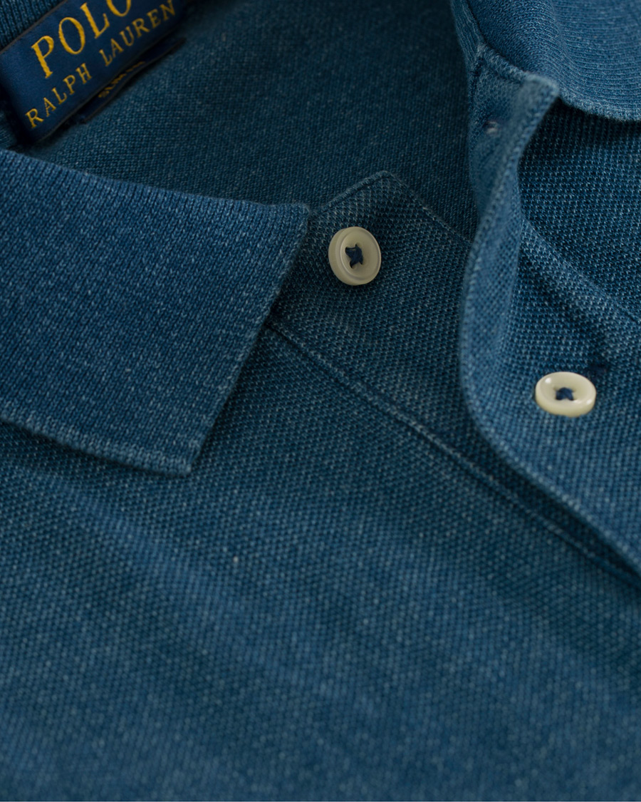 Heren | Polo's | Polo Ralph Lauren | Slim Fit Polo Medium Indigo