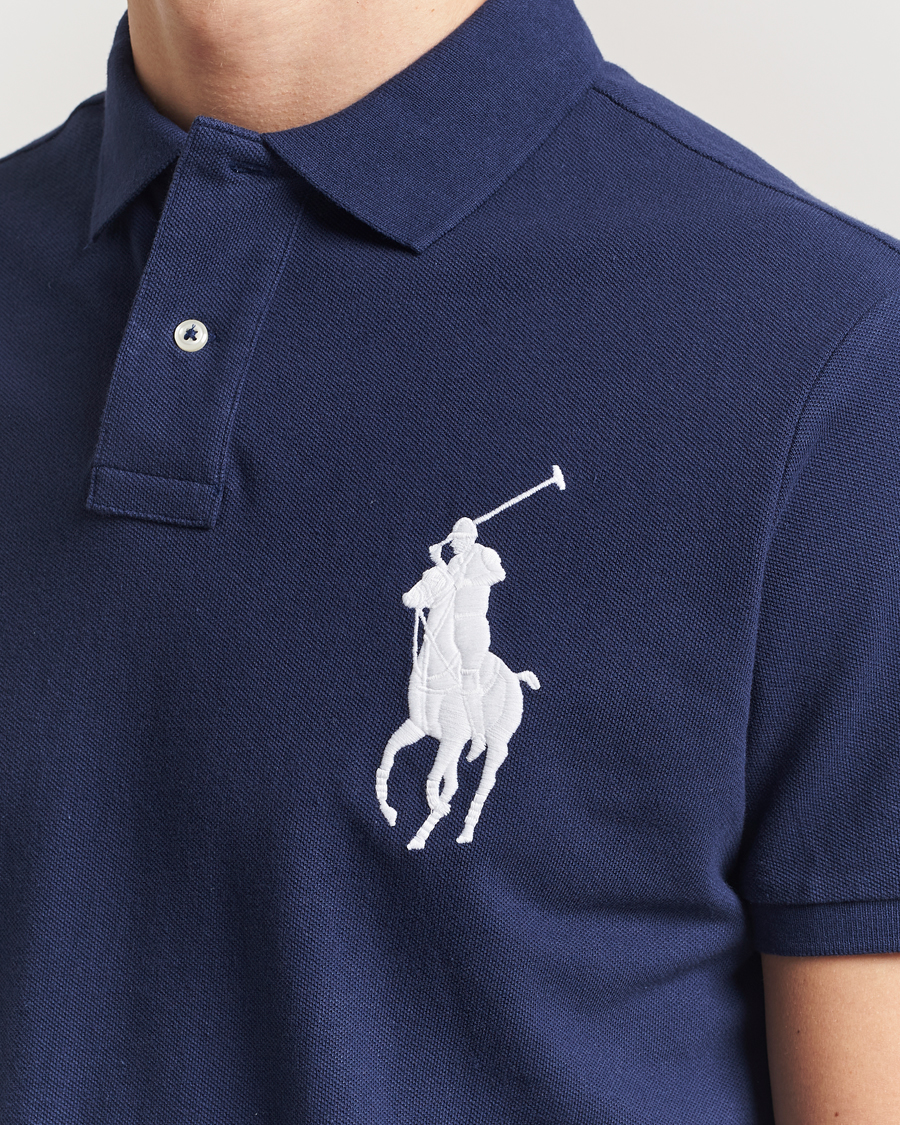 Heren | Polo's | Polo Ralph Lauren | Custom Fit Big Pony Polo Newport Navy
