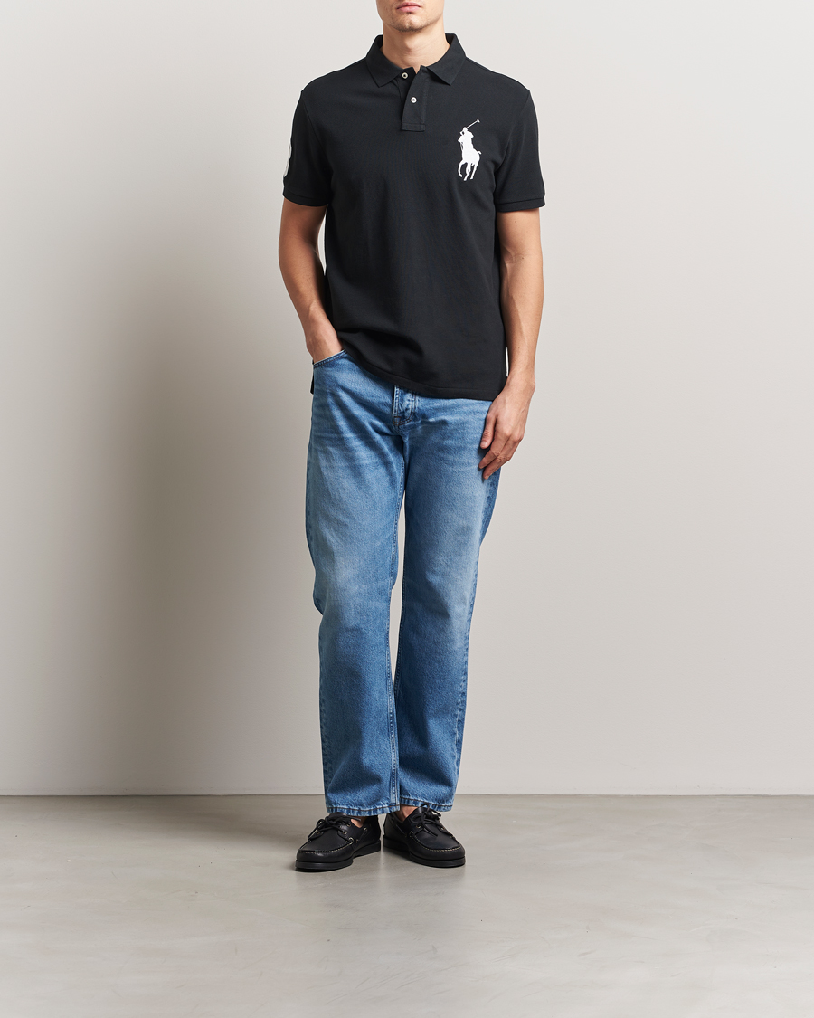 Heren | Polo's | Polo Ralph Lauren | Custom Fit Big Pony Polo Polo Black