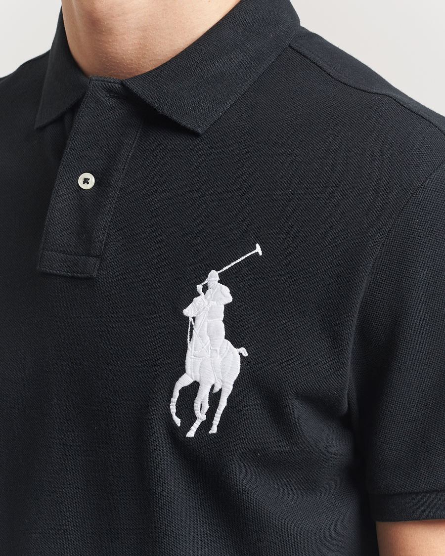 Heren | Polo's | Polo Ralph Lauren | Custom Fit Big Pony Polo Polo Black