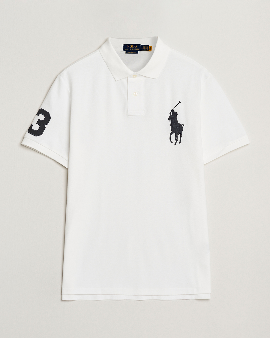 Heren | Polo's | Polo Ralph Lauren | Custom Fit Big Pony Polo White