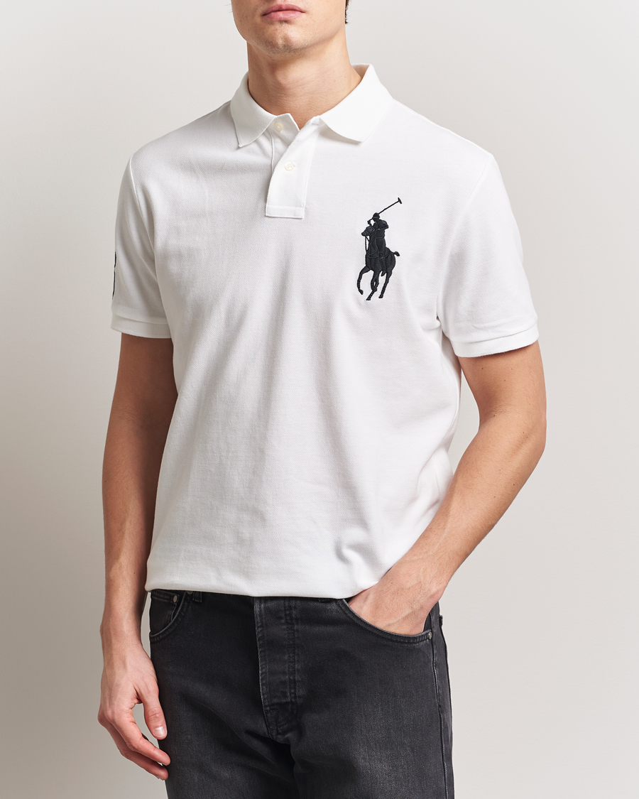 Heren | Polo's | Polo Ralph Lauren | Custom Fit Big Pony Polo White