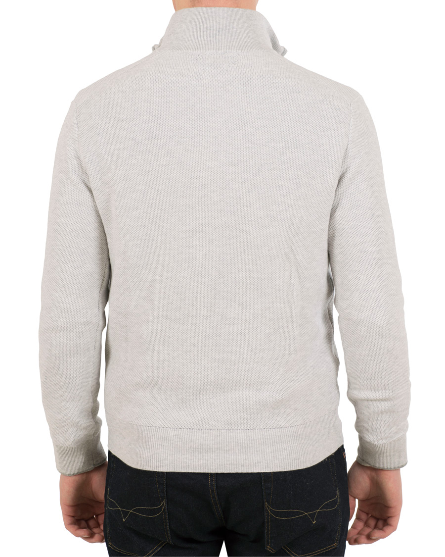 Heren | Truien | Polo Ralph Lauren | Texture Half Zip Lawrence Grey Heather