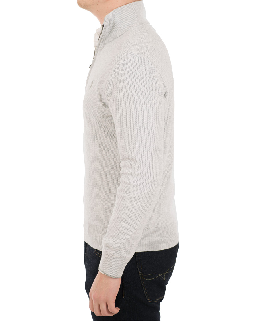 Heren | Truien | Polo Ralph Lauren | Texture Half Zip Lawrence Grey Heather