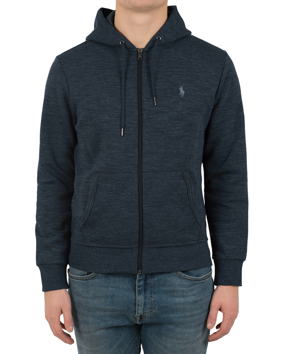Heren | Truien | Polo Ralph Lauren | Tech Performance Full Zip Hoodie Blue Eclipse