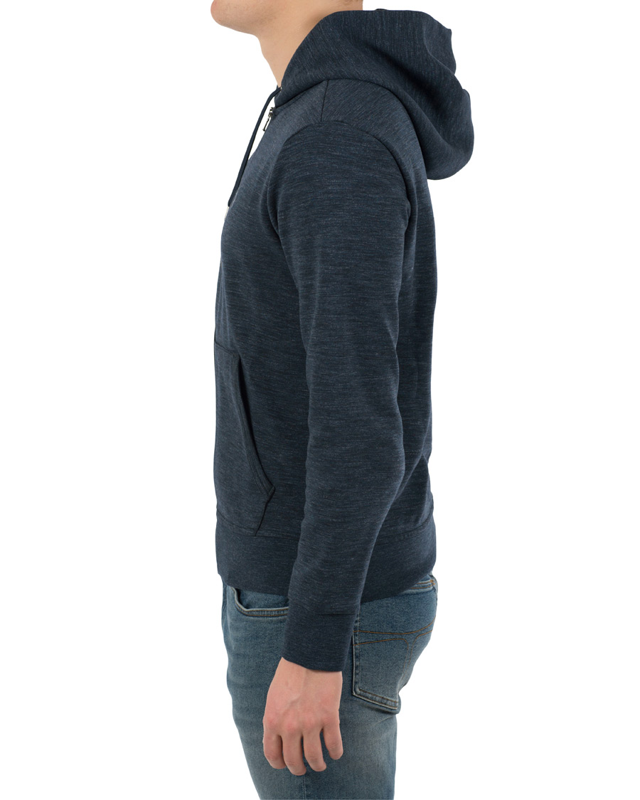 Heren | Truien | Polo Ralph Lauren | Tech Performance Full Zip Hoodie Blue Eclipse