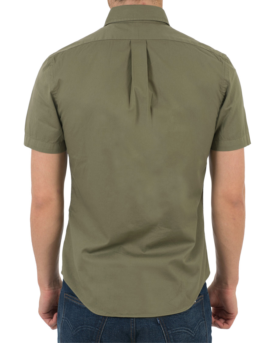 Heren | Overhemden | Polo Ralph Lauren | Slim Fit Button Down Short Sleeve Shirt Mountain Green