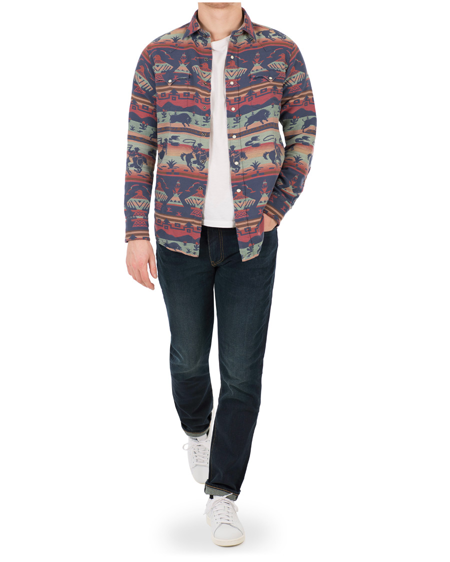 Heren | Overhemden | Polo Ralph Lauren | Core Fit Western Print Shirt Cowboy