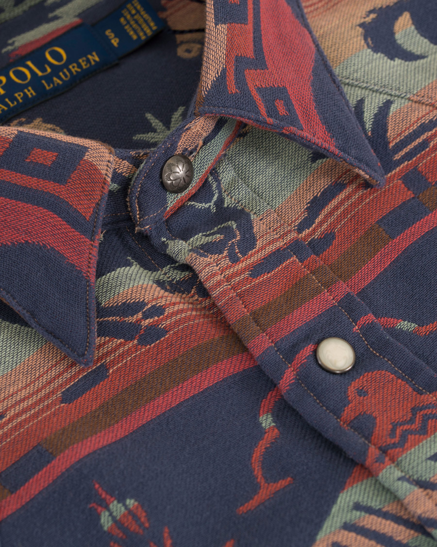 Heren | Overhemden | Polo Ralph Lauren | Core Fit Western Print Shirt Cowboy