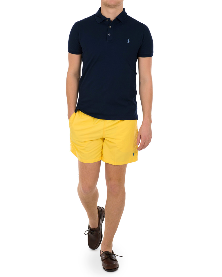 Heren | Zwembroek | Polo Ralph Lauren | Traveler Boxer Swimshorts Signal Yellow
