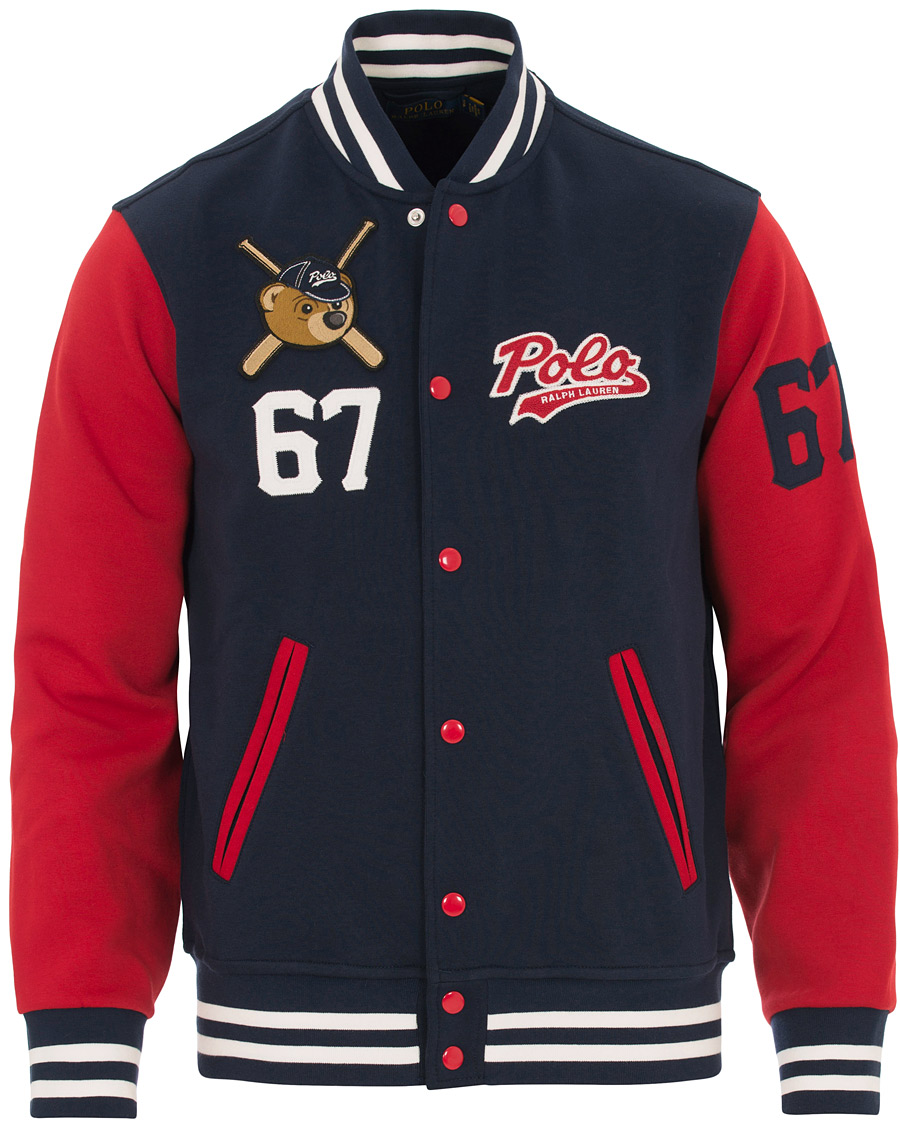 Heren | Truien | Polo Ralph Lauren | Baseball Bears Collection Jacket Cruise Navy