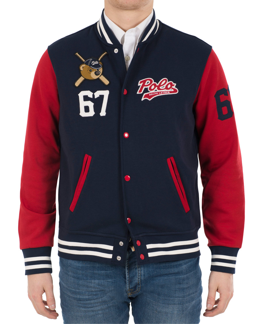 Heren | Truien | Polo Ralph Lauren | Baseball Bears Collection Jacket Cruise Navy