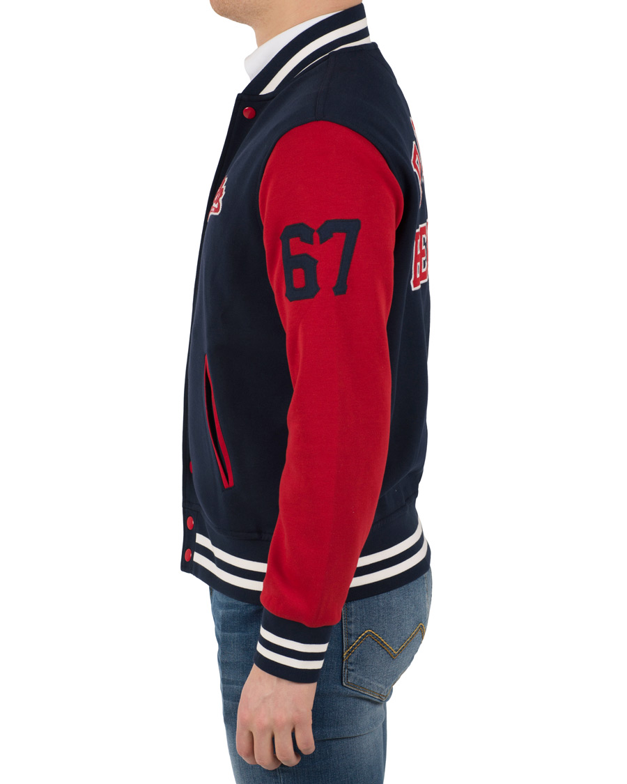 Heren | Truien | Polo Ralph Lauren | Baseball Bears Collection Jacket Cruise Navy