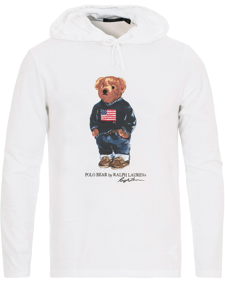 Heren | Truien | Polo Ralph Lauren | Printed Bear Hoodie White
