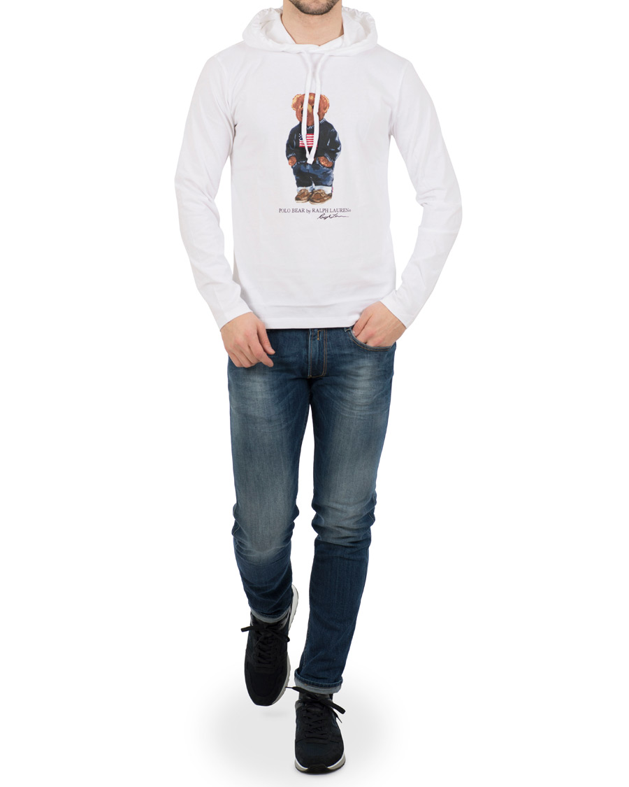 Heren | Truien | Polo Ralph Lauren | Printed Bear Hoodie White